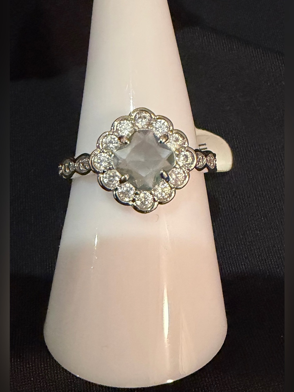 NEW Bomb Party BP Smokey Quartz ring Size 8